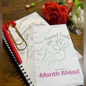 Financial Freedom Planner and A6 Dashboard Set